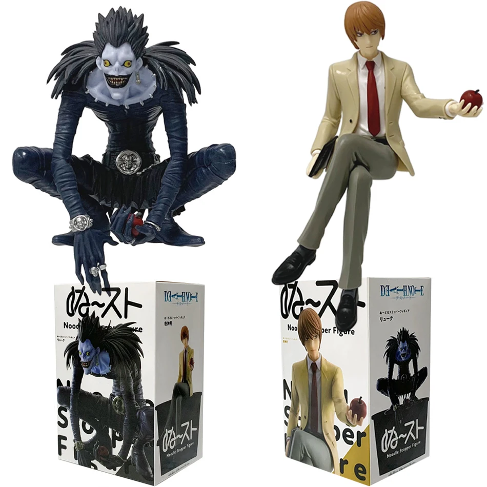 16CM Anime DEATH NOTE RYagami Light Noodle Stopper Figur Modell Desktop-Dekoration Hobby-Sammlerstück Weihnachts- und Geburtstagsgeschenk