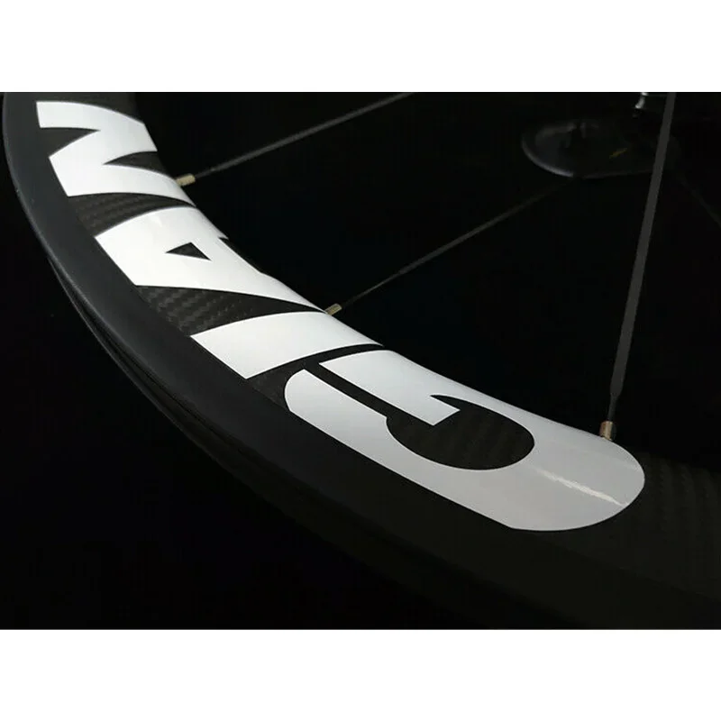 Road Bike Stickers for Two Wheels Set Cycling Decals sunweb GIANT Bicycle DIY Sticker 12PCS/SET for rim/disc brake