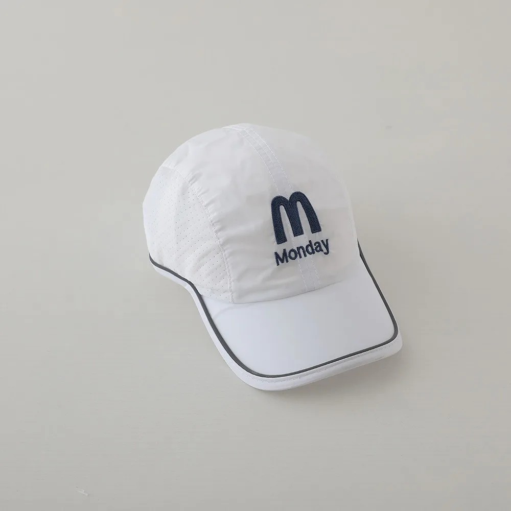 

Korean Summer Baby Baseball Cap Breathable Quick Dry Children Peaked Hat Letter Visor Sun Protection Cap Outdoor