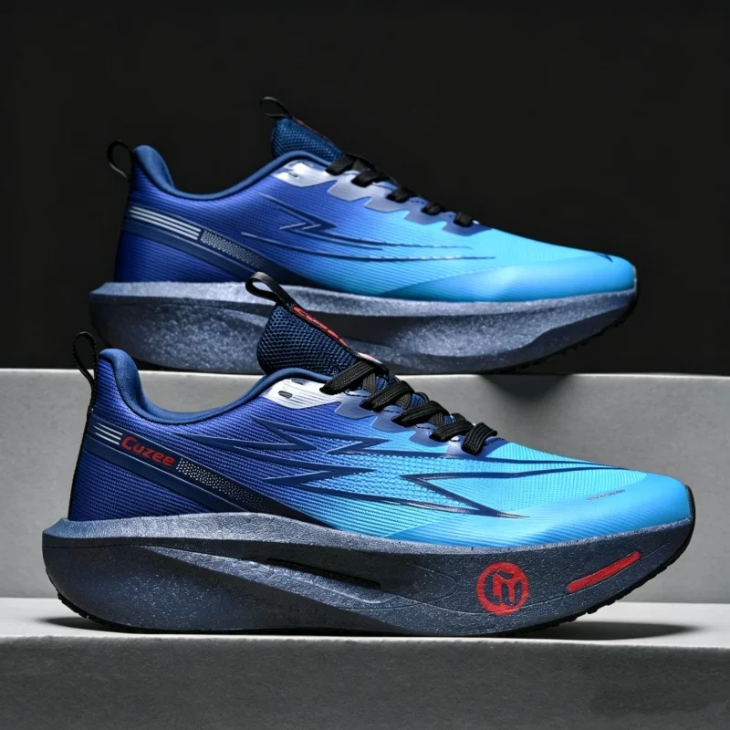 Men Running Shoes Carbon Board Speciality Marathon Casual Sports Breathable Lightweight Woman Comfortable Athletic Sneakers