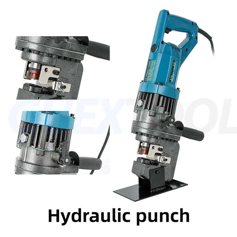 

Electric Hydraulic Punching Machine Plug-in Punching Machine Handheld Angle Iron Channel Steel Angle Steel Punching Machine