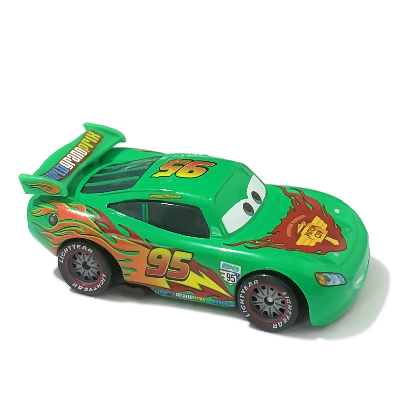 Pixar Cars Inertial Assistance Alloy Offroad-Fahrzeug Lightning McQueen Storm Cruz Mater Jackson Ramirez Kinderspielzeug Geschenke