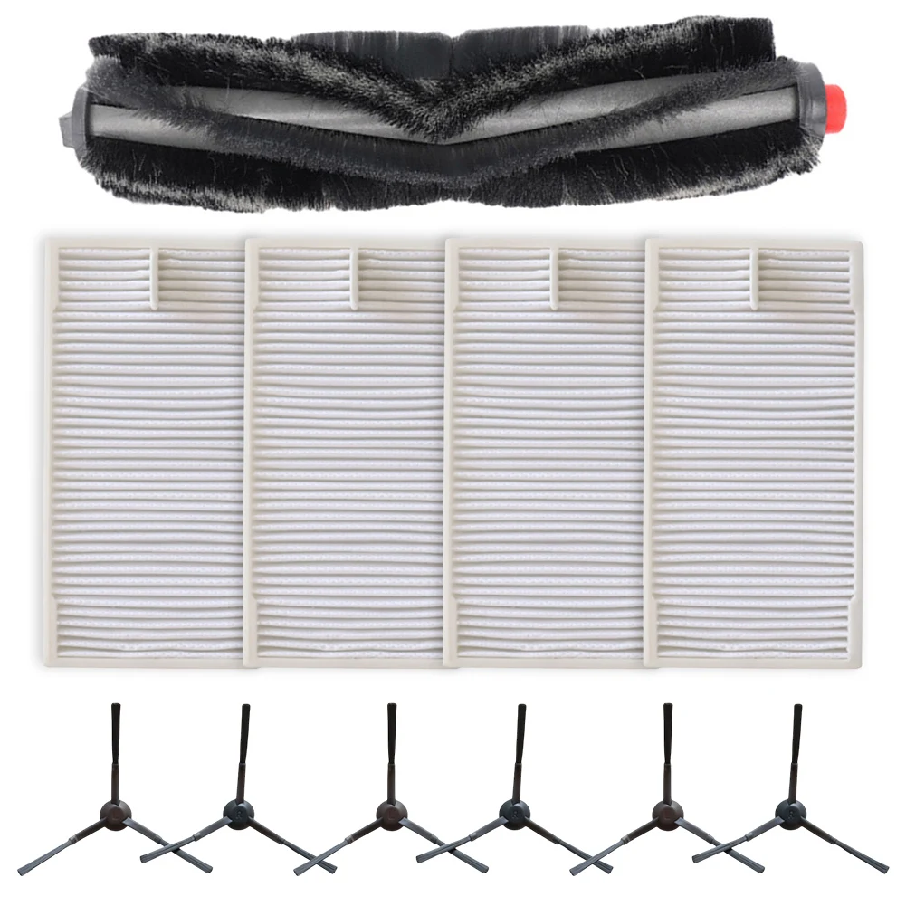 

Enhance Cleaning Efficiency Main Brush Filters Side Brushes for Eureka NER600 Vacuum Cleaner Achieve a Pristine Home