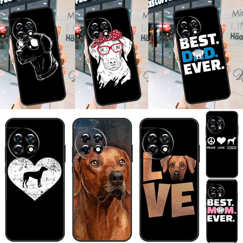 Rhodesian Ridgeback Dog Case For OnePlus Nord 2 2T CE 3 Lite N20 N10 N100 N200 8T 9R 10R 10T 11 8 9 10 Pro Cover