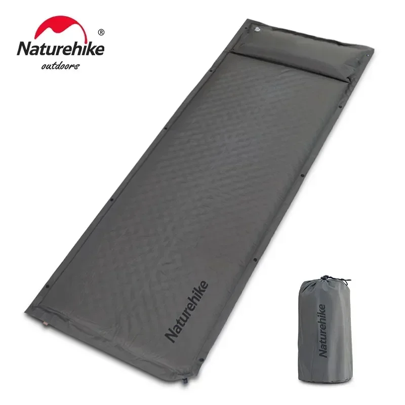 Naturehike D01 Self-inflating Air Mat Splicable Camping Sleeping Pad Travel 3 6cm Air Mattress Hiking Tent Mat Outdoor Bed Mats