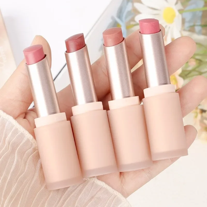 Matte Misty Lipstick 6 Colors Waterproof Non Sticky Cup Lip Stick Lasting Moisturizing Velvet Nude Lip Tint Makeup Cosmetics