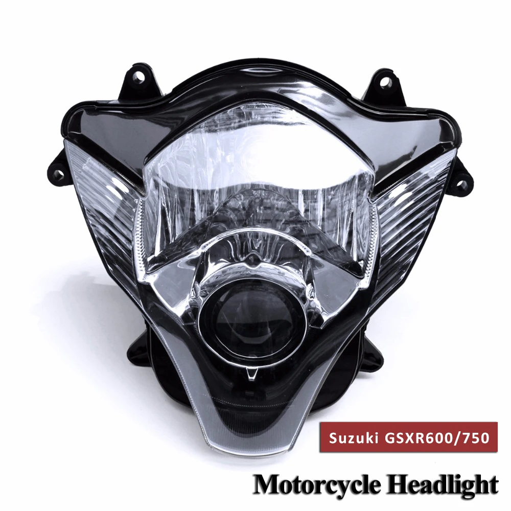 

For Suzuki GSXR600/750 2006-2007 K6 GSX-R750 Motorcycle Clear Front Head Light Headlight Headlamp Assembly Housing Kit