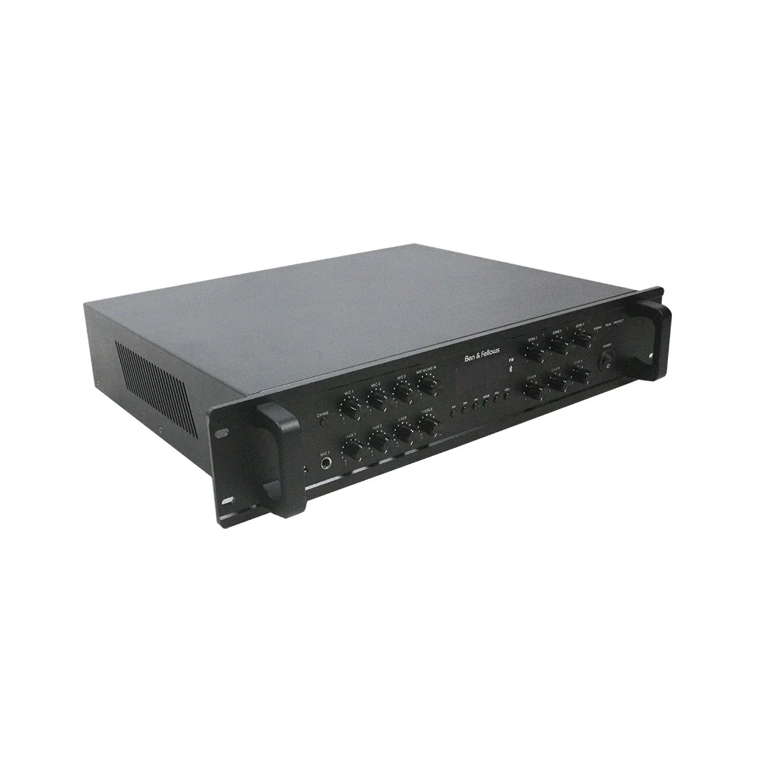 350W Mixer Power Amplifier with USB and Tuner 6 Zones