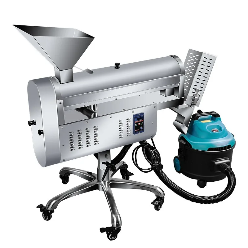 Commercial polishing machine, automatic sorting type dust cleaning small processing machine