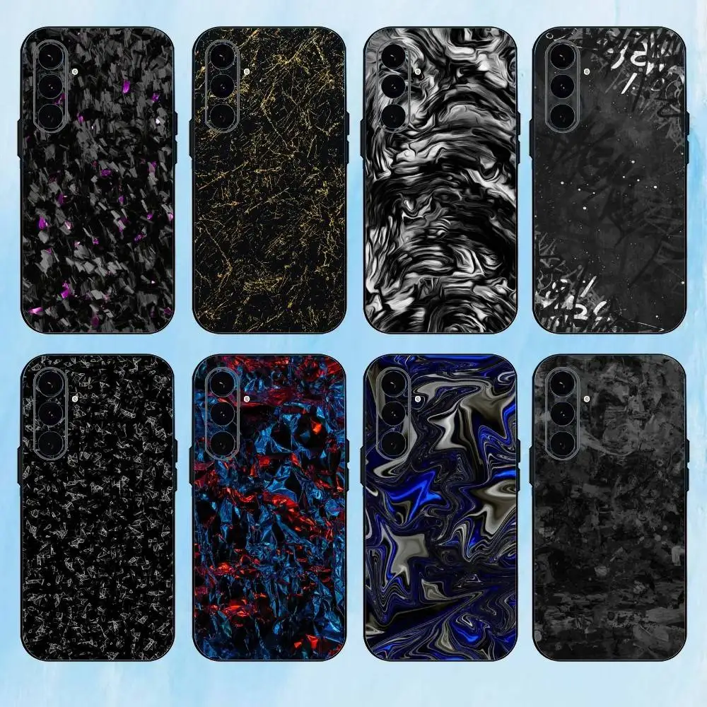 

Carbon F-Fiber Pattern Painting Phone Case For Samsung Galaxy A73,A72,A71,A70,A53,A52,A51,Others Soft Black Cover