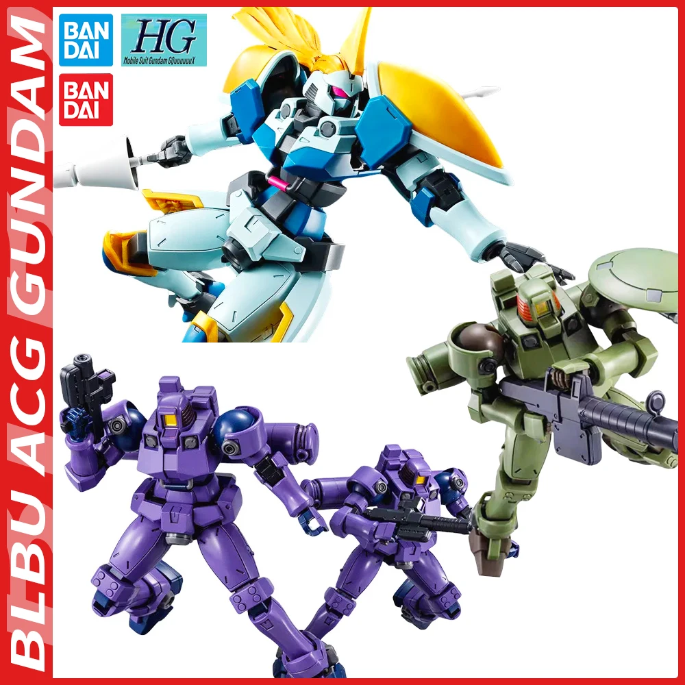 

BLBU ACG Bandai Anime HG LEO [SPACE TYPE] [FLIGHE UNIT TYPE] [FULL WEAPO SET] LEO-R Original Model Toys Action Figure Gift Boys