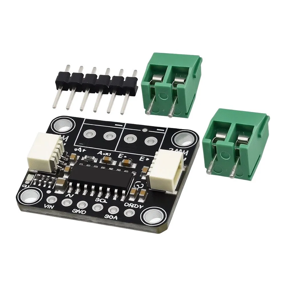 24-Bit NAU7802 Analog Digital Converter For Module with Differential Inputs for Stemma QT Qwiic I2C Applications