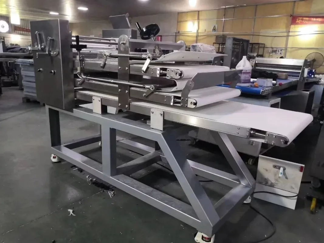Continuous Dough Moulder Dough Rolling Machine For Baguette Hot Dog Bread Making Moulder Maker PRICE