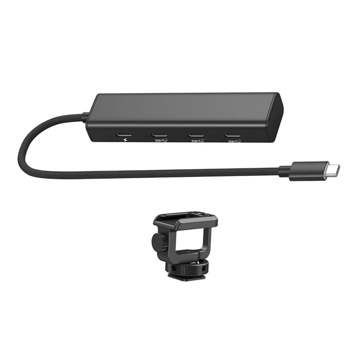 

A49T USB C-концентратор, док-станция с адаптером для холодного башмака, многопортовый адаптер 4 в 1, ключ для мобильного телефона, Android, ПК, ноутбука