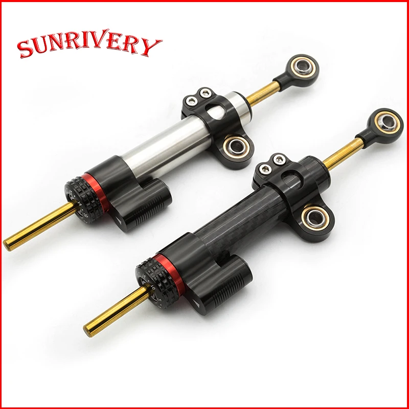 

Universal Adjustable Steering Damper Stabilizer Control For Suzuki BMW Yamaha Honda Aprilia Kawasaki Motorcycle Accessories