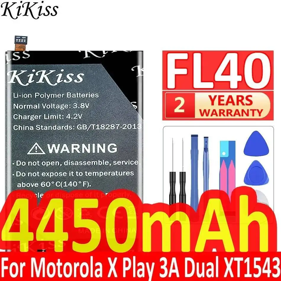 

Аккумулятор мобильного телефона FL40 4450 мАч для Motorola Moto X 3A Play Dual XT1543 XT1544 XT1560 XT1561 XT1562 XT1563 XT1565