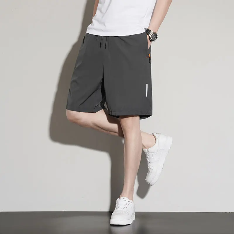 2024 Summer Sports Shorts Men\'s Breathable Quick Drying Beach Shorts Plus Size Basketball Sweatpants Men\'s Casual Running Shorts