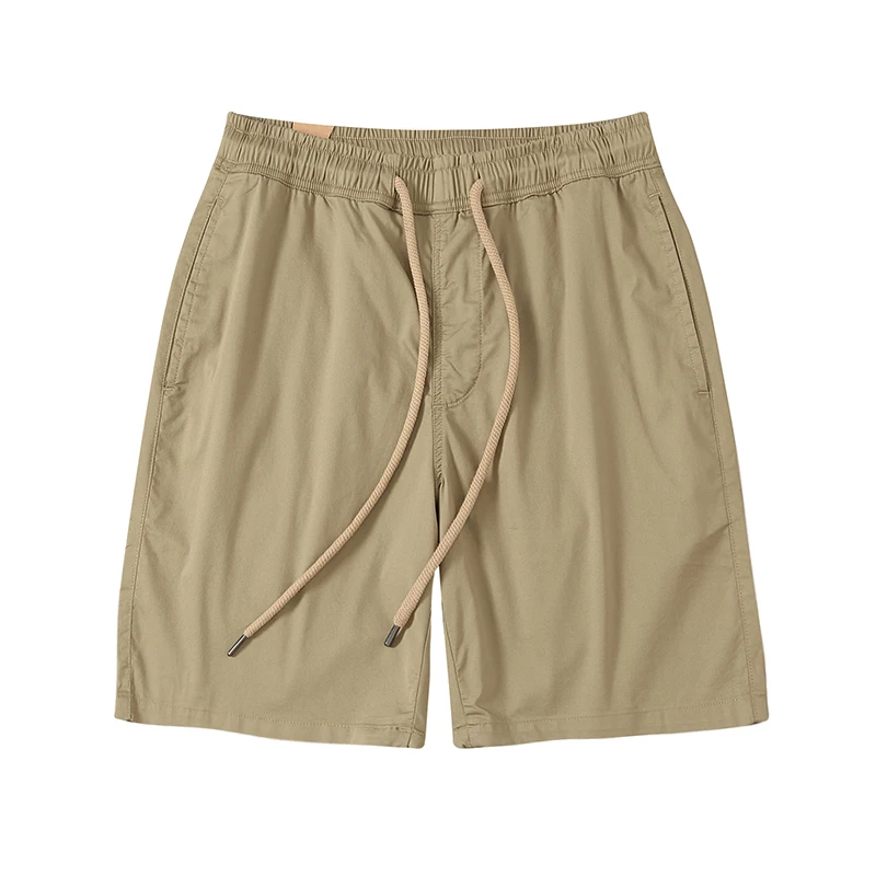 Short cargo rétro à séchage rapide pour hommes, pantalon décontracté 5 points, mode masculine, lavé, élastique, droit, nouveau, américain, été, 9112 #