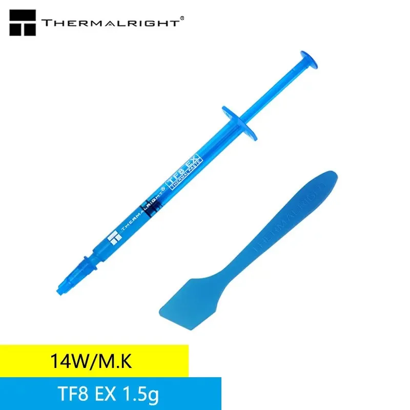 TF8 Thermalright EX 2.9g/1.5G CPU Thermal Silicon Grease 14W/Blue/ไม่นำไฟฟ้า/ประสิทธิภาพสูง