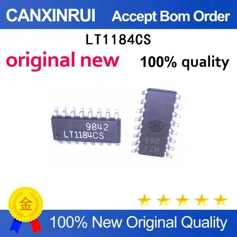 

(5-100 Pieces) New stock LT1184CS TRPBF LT1184CS SOP-16
