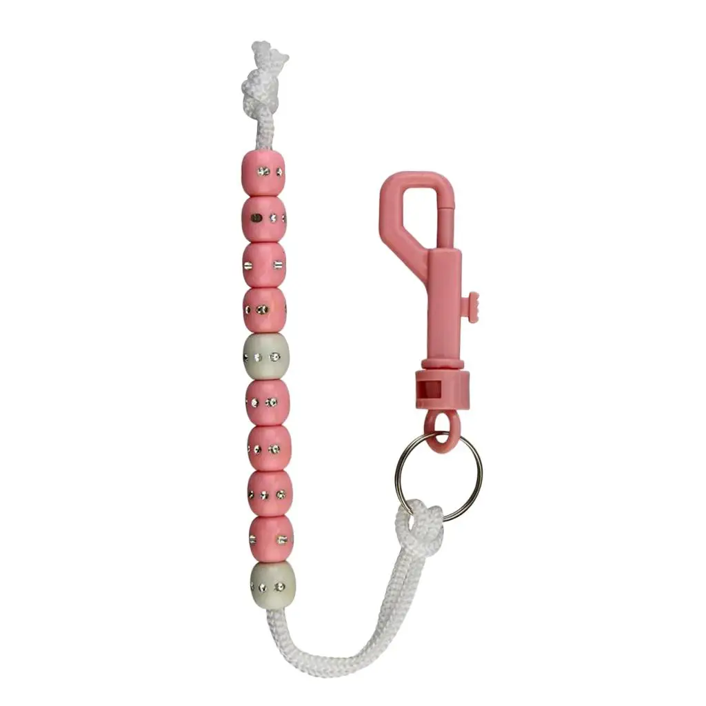 34mm Golf Shot Counter Scorecard Keychain Keyring Club Supplies
