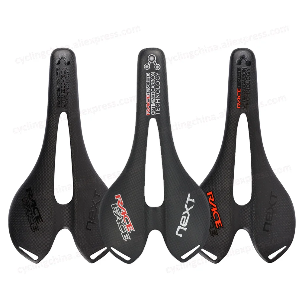 Race Face Next Series Lightweight Saddle 3K Weave Full Carbon Seat Cushion Road/Mtb Bike Front Seat Saddle Bicycle Parts