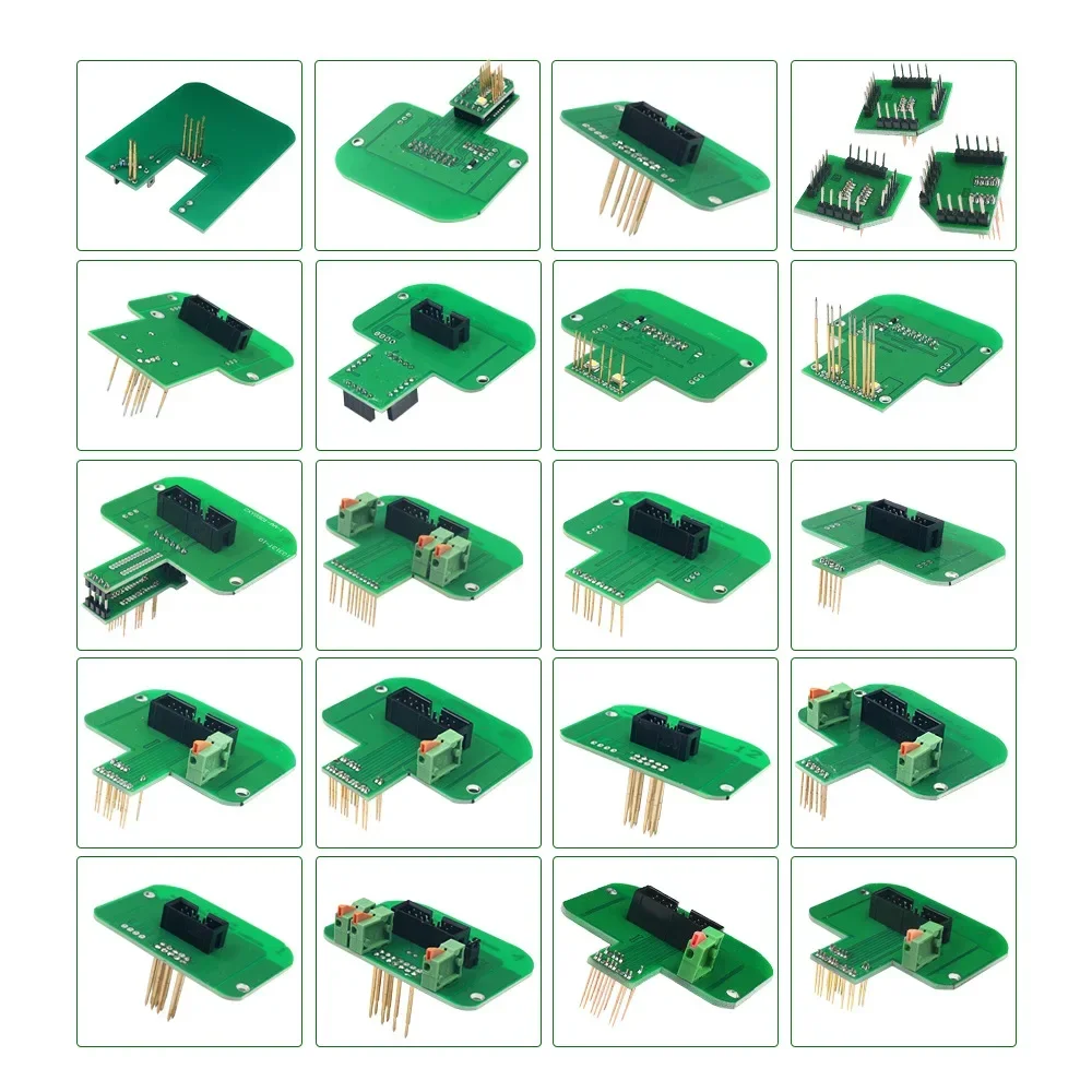 2024NEW Original Full Set 22pcs BDM Adapters for K-G K-S FGTECH BDM100 BDM Probe Adapters 22 BDM Frame ECU RAMP Chip Tuning Tool