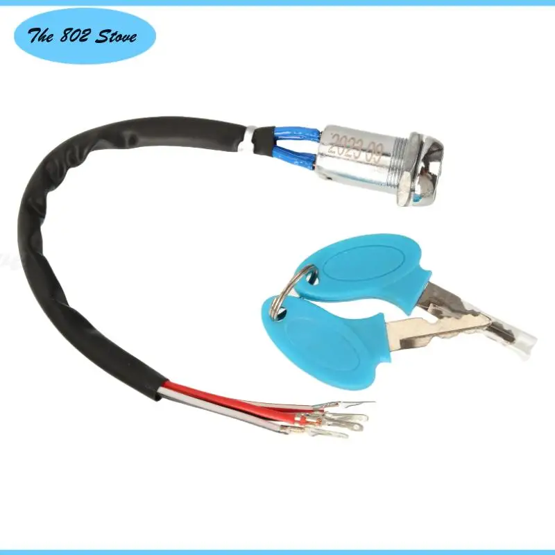 

Premium 4 Wire Ignition Key Switch: Perfect Replacement for 2 Stroke Quad Bikes