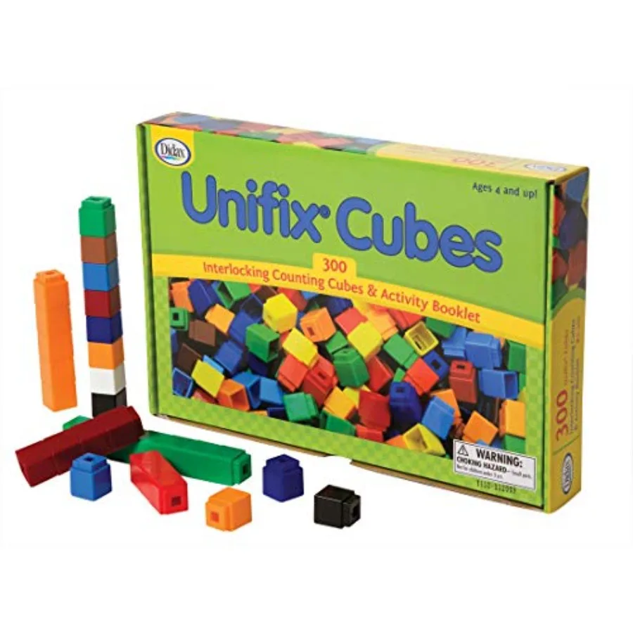 

Cubes - Package of 300 - 10 ColorsRed