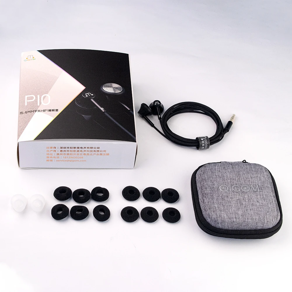 

Наушники QIGOM P10 с большим динамическим излучателем, HIFI, проводные, с плоской головкой, 15,4 мм, 32 Ом, 116 дБ, с разъемом 3,5/4,4 мм