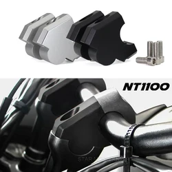 28mm Handlebar Riser Clamp For HONDA NT1100 NT 1100 2022 2023 - CNC Handle Bar Lift Extend Adapter Mount Motorcycle Accessories