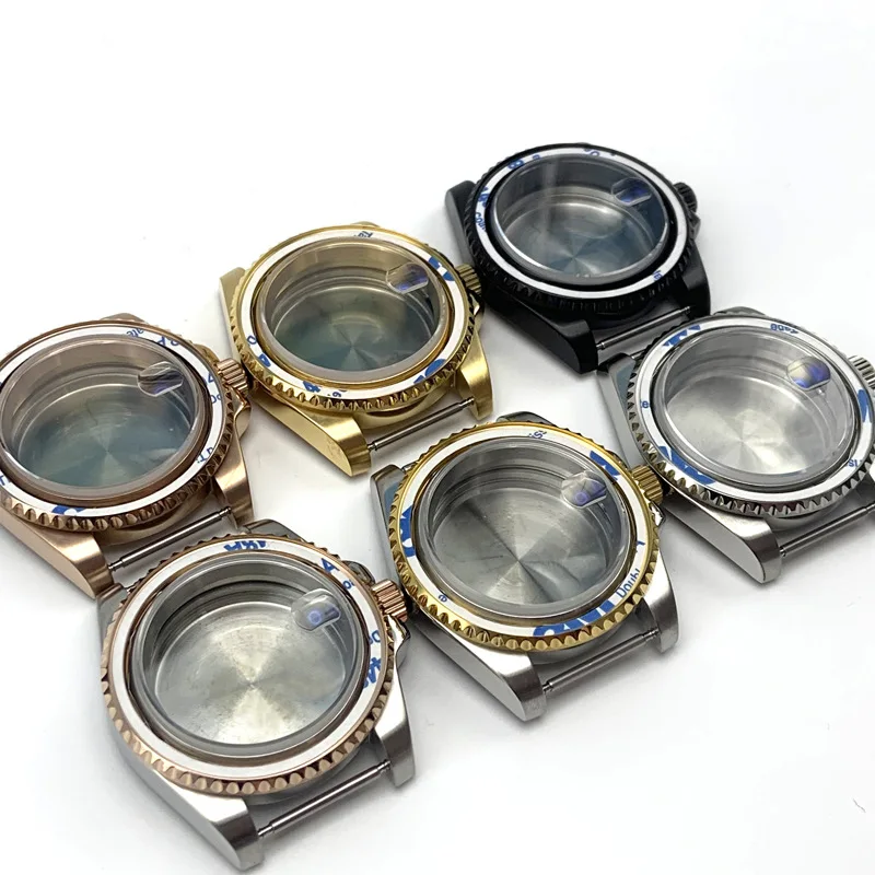 

NH35 transparent bottom sheet stainless steel shell sapphire glass suitable for NH34/36 movement accessories