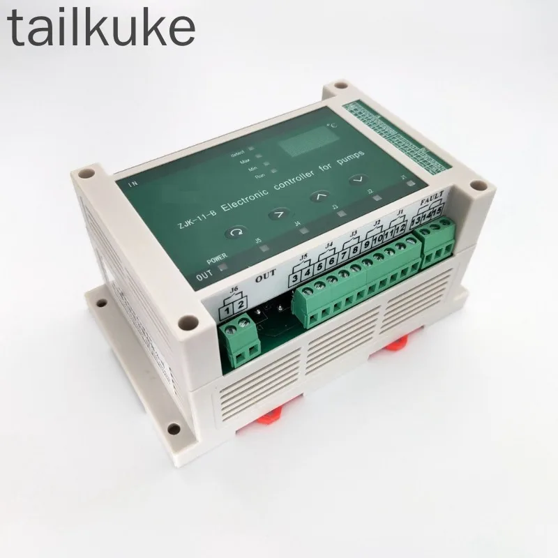 Intelligent Water Pump Protection Controller ZJK-11-B NC Water Leakage Overheating Pt100 Over-temperature Suitable Water Pump