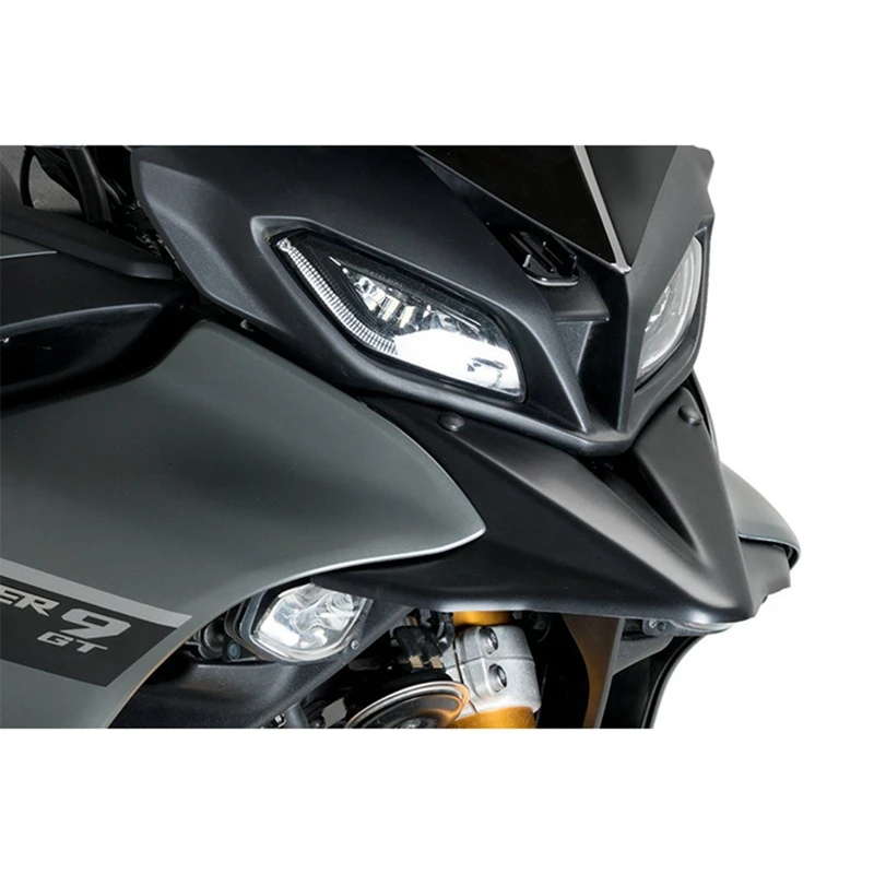 Motorcycle Beak Nose Cone Extension Cover Front Wheel Fender Extender Cowl For YAMAHA Tracer 9 2021-2023 TRACER 900GT