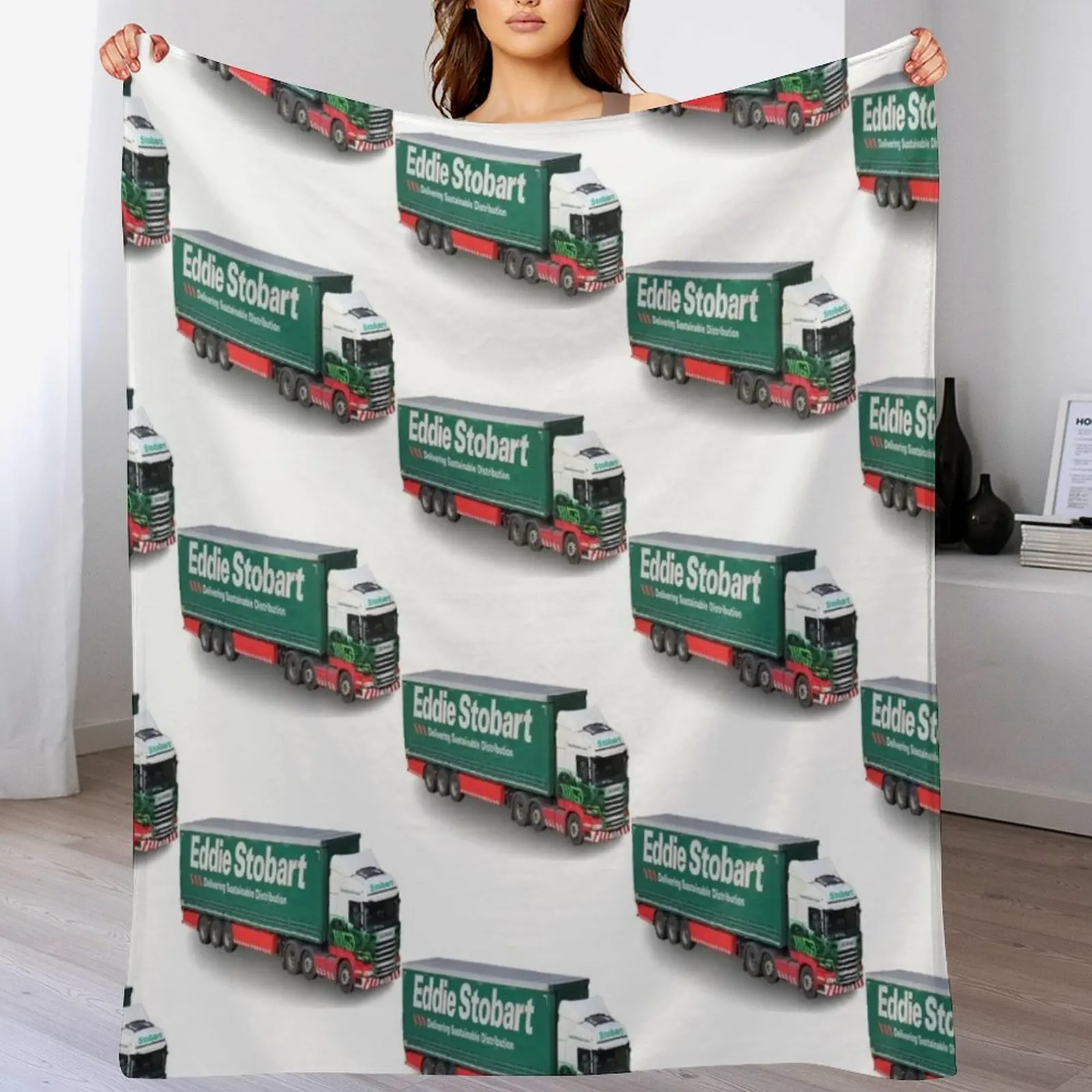 

eddie stobart truck Throw Blanket Blankets For Sofas Thermal Soft Plaid Sofas Blankets