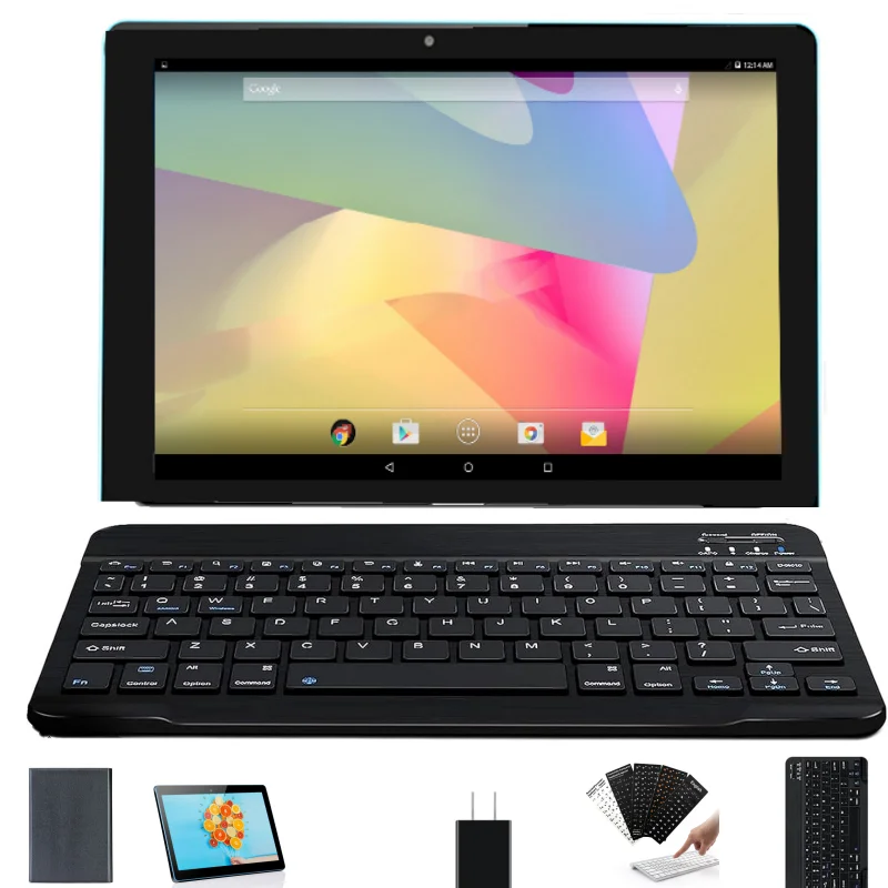 Tablet Android 5.0, RAM 1GB ROM 16GB 10.1 inci M1015 baterai Quad Core 5000mAh kamera ganda WIFI