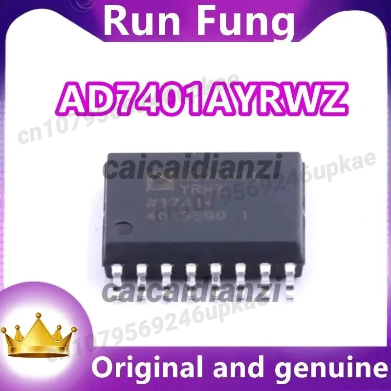 

AD7401AYRWZ-RL AD7401AYRWZ Изолированный модуль 16 бит, последовательный интерфейс, 16-SOIC, 5 шт./лот, новый, оригинальный