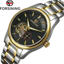 FORSINING High-End Luxury Sapphire Glass 316L Stainless Steel Automatic 21 Jewels watch men Mechanical Waterproof Wrist Watches