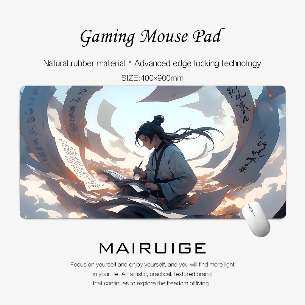 

XXL Luxury gaming mouse pad Large rubber non-slip office mat multiple models lengthened and thickened desk mats PC accessories