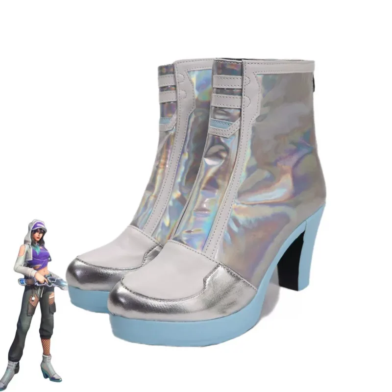

Ashe Cosplay Game Overwatchh 2 x LEe SSERAFIMm Fearlesss Ashe Cosplay Shoes Halloween