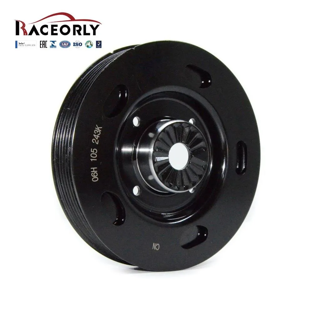 

RACEORLY Engine Harmonic Balancer for VW Jetta Passat Tiguan Audi A4 06H105243K