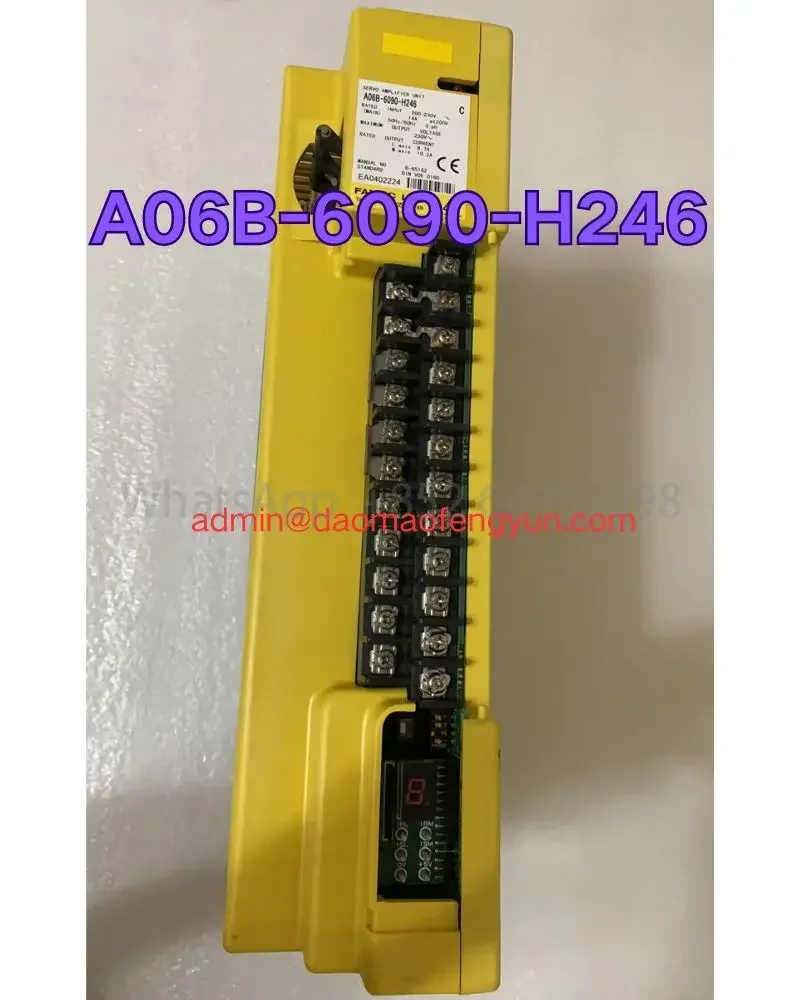 

A06B-6090-H246 Used servo drive tested ok