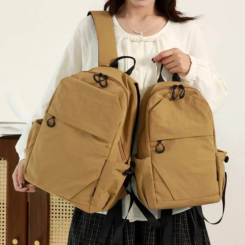 

Модная легкая студенческая школьная сумка, спортивные сумки для коротких поездок, двойные сумки на плечо, Лидер продаж, модный маленький рюкзак для мужчин