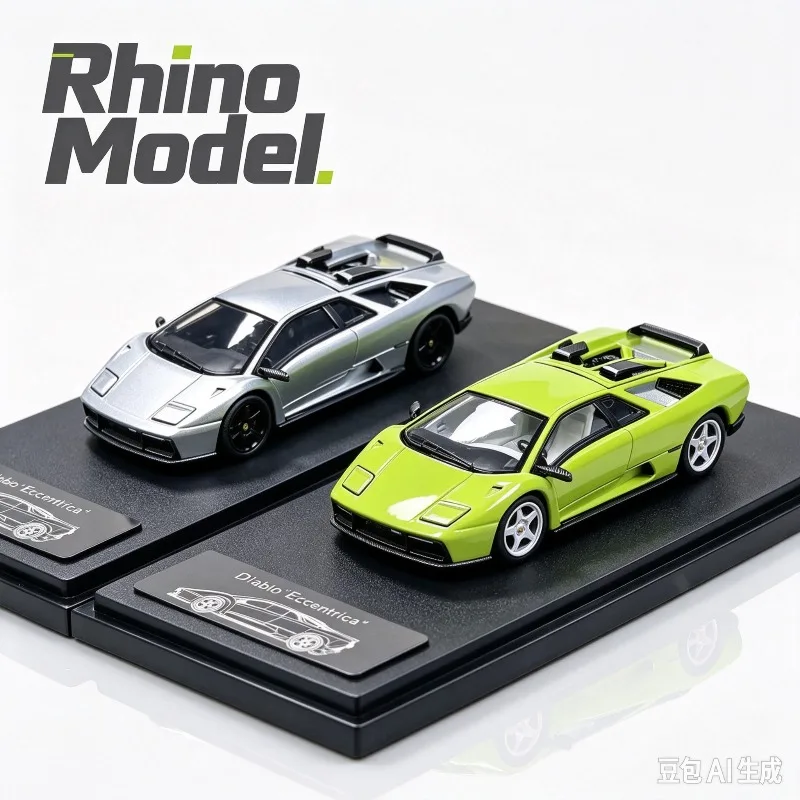 rhino-model-1-64-lamborghini-diablo-eccentrica-alloy-die-casting-car-modelsmall-proportion-ornaments-a-creative-gift-for-boys