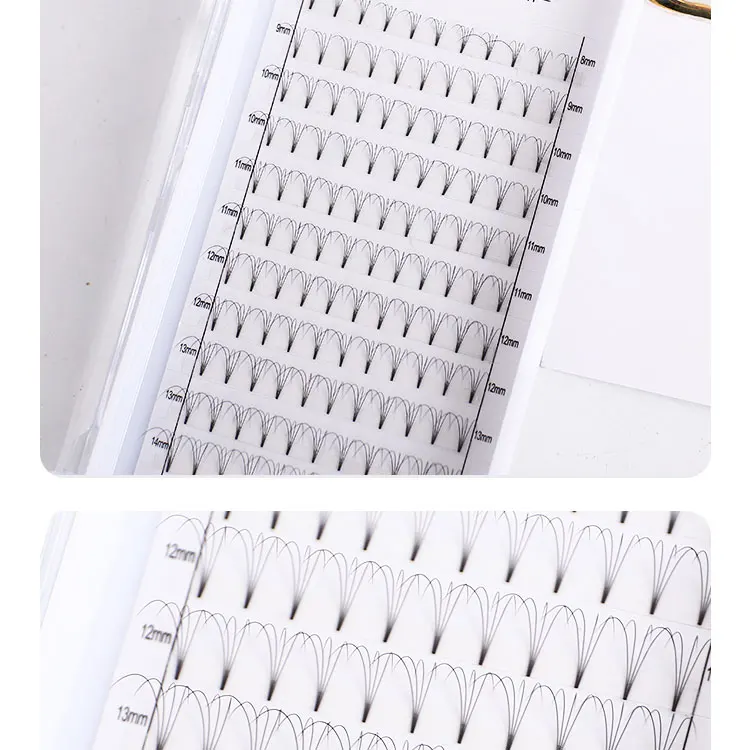 MDNG Eyelashes Premade Wide Fans 3d/4d/5d/6d/ Short Stem J  B C D Volume Professional Eyelash Extensions Faux Mink
