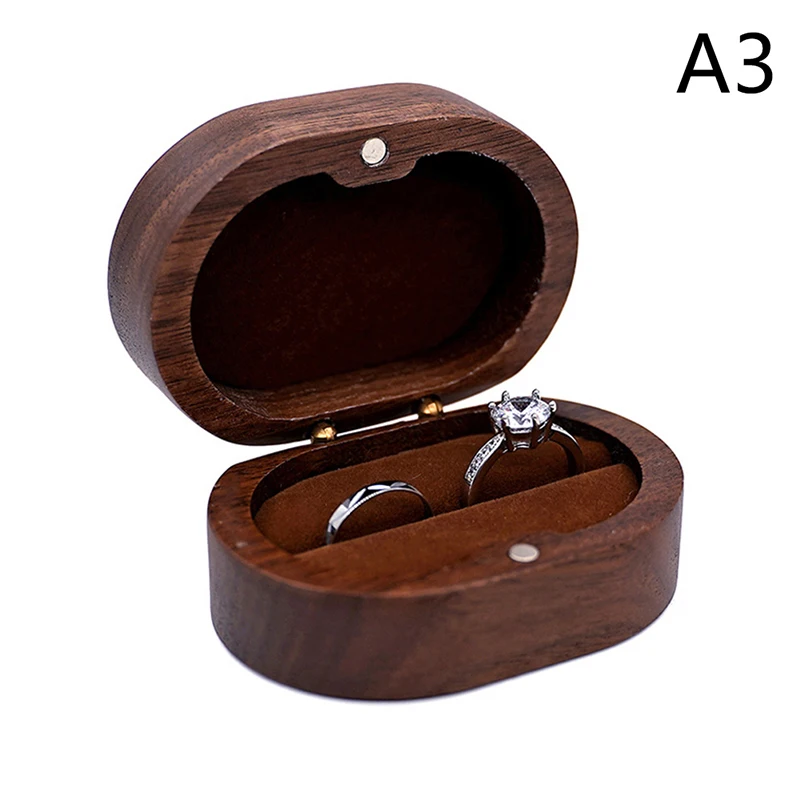 Rustic Wedding Ring Box Wedding Valentine Engagement Anniversary Ceremony Jewelry Ring Holder