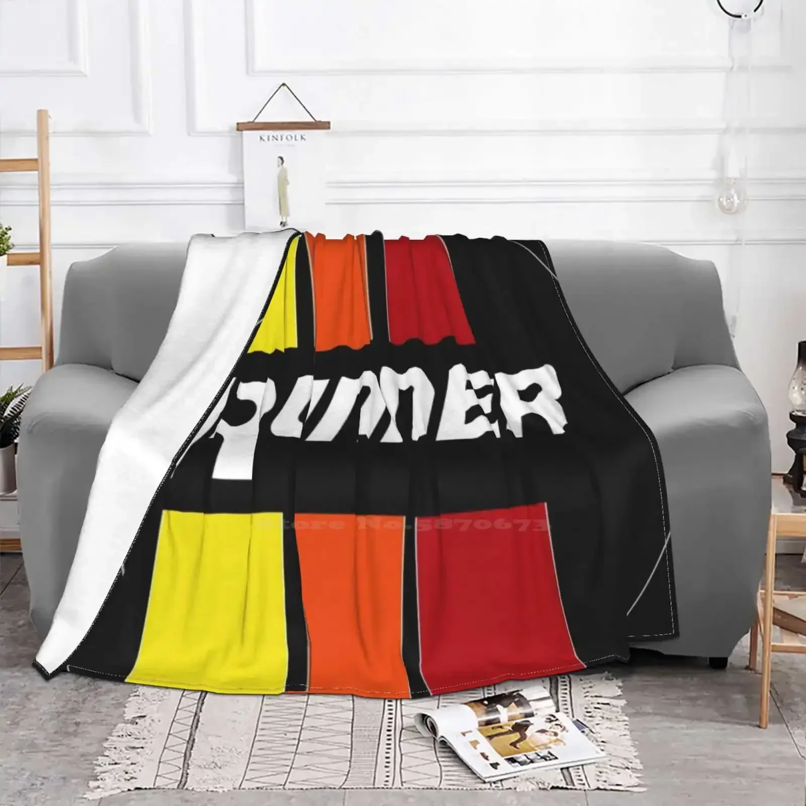 4runner Retro Stripes Badge Vintage Sr5 Trd Pro 3rd Generation Creative Design Comfortable Warm Flannel Blanket 4runner