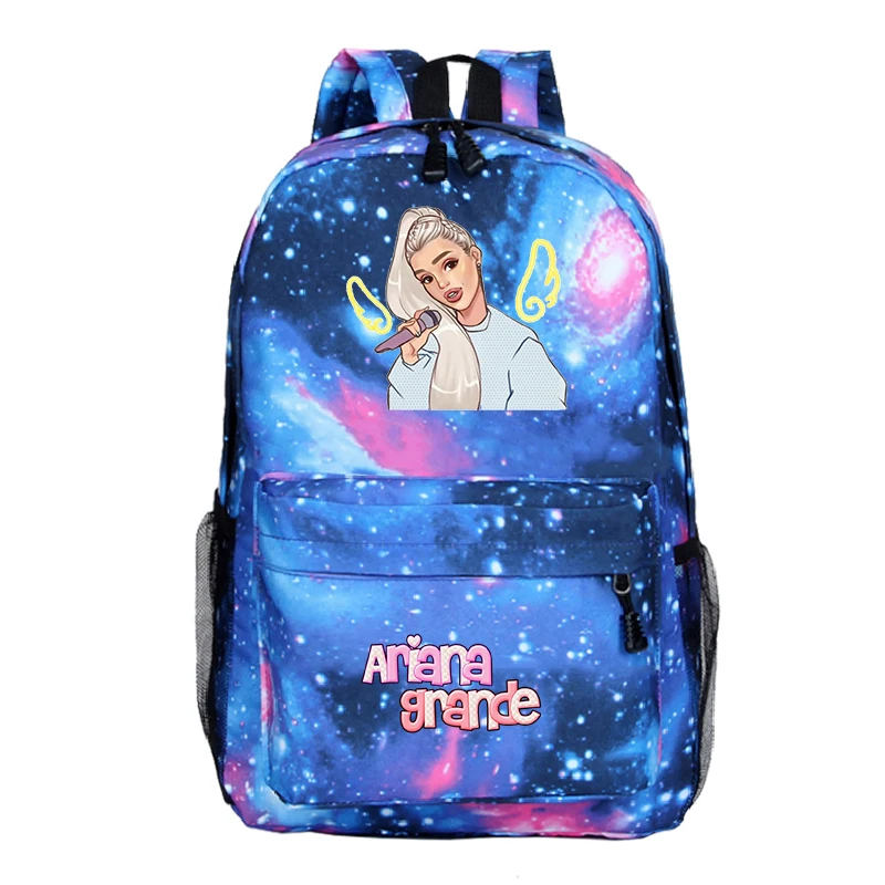 Ariana Grande Backpack School Bags Sac A Dos Femme Bagpack Girls Casual Knapsack Travel Rucksack Hiking Mochila Daily Back Pack