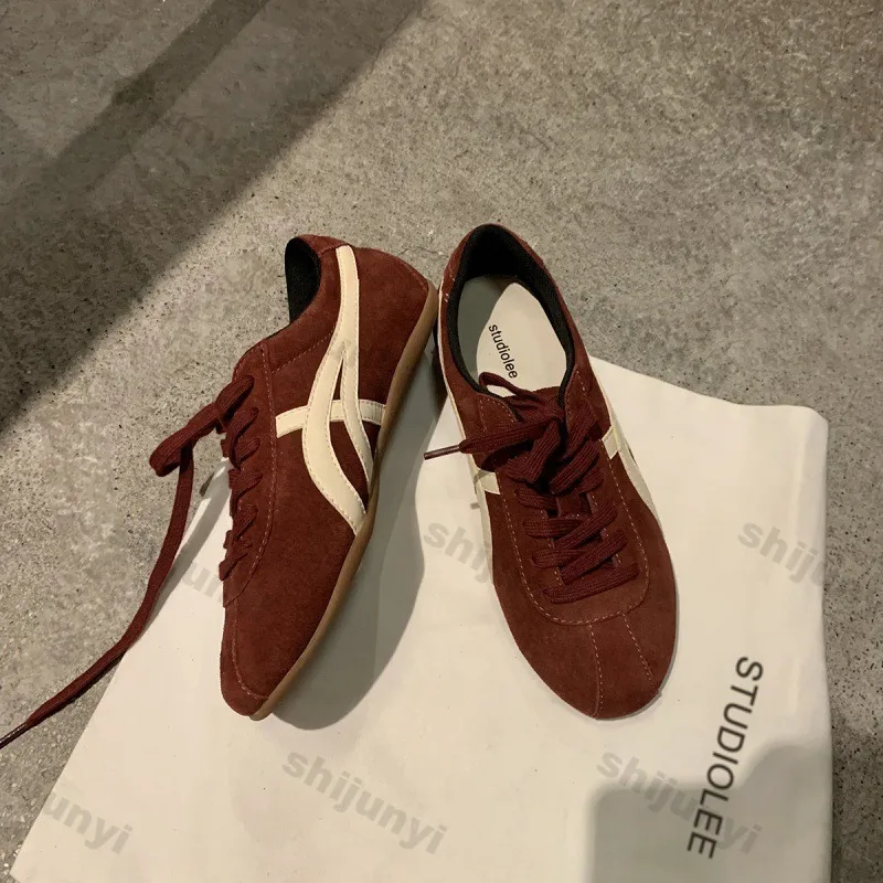 Fashion Leopard Print Lace-up Women Casual Sport Shoes 2026 Summer Commuter Comfortable Non Slip Sneakers Lightweight Flats