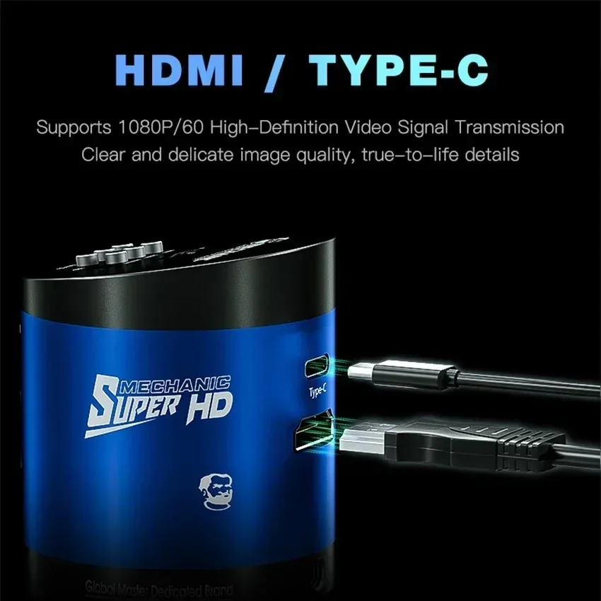 Imagem -04 - Mecânico-câmera Trinocular Microscópio de Vídeo da Indústria Câmera Hdmi Mos 4k Pro Mos500 1080p 60fps Chips Pcb Reparo de Solda